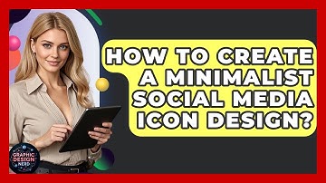 How To Create A Minimalist Social Media Icon Design? - Graphic Design Nerd