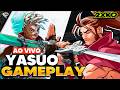 🔴2XKO: RANQUEADAS E TREINOS DE YASUO E EKKO! - Lâmina de Aço FGC
