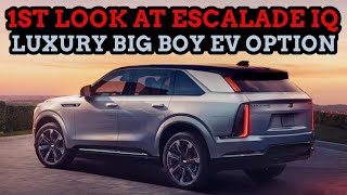 First Look At New Cadillac Escalade IQ! Big Boy Ultra Luxury Electric SUV