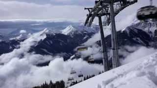 Having fun in Saalbach 2014 - volkl coal xt