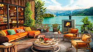 Cozy Coffee Shop Ambience ~ Smooth Jazz Music ☕Relaxing Piano Jazz Instrumental Music for Work,Focus