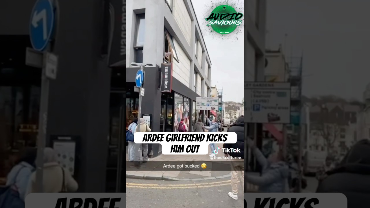Arrdee Gets Kicked Out By His Girlfriend While In London 