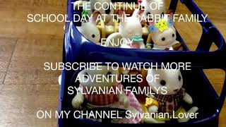 Sylvanian families back to school part 2