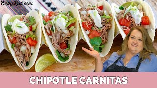 Chipotle Carnitas by Stephanie Manley 12,071 views 3 years ago 3 minutes, 6 seconds