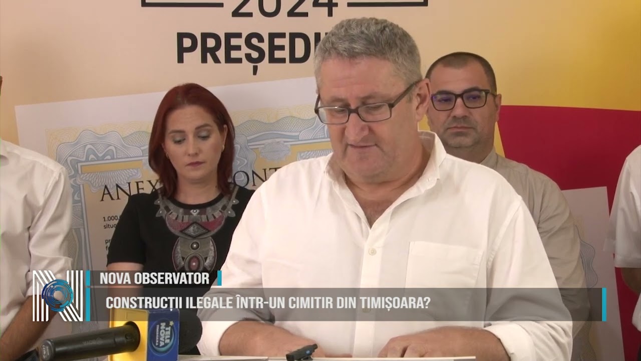 Construcții ilegale într-un cimitir din Timișoara?