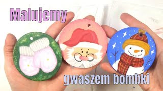Trzy łatwe pomysły na ozdobienie bombek ceramicznych