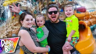 Family Trapped in Indoor Waterpark!