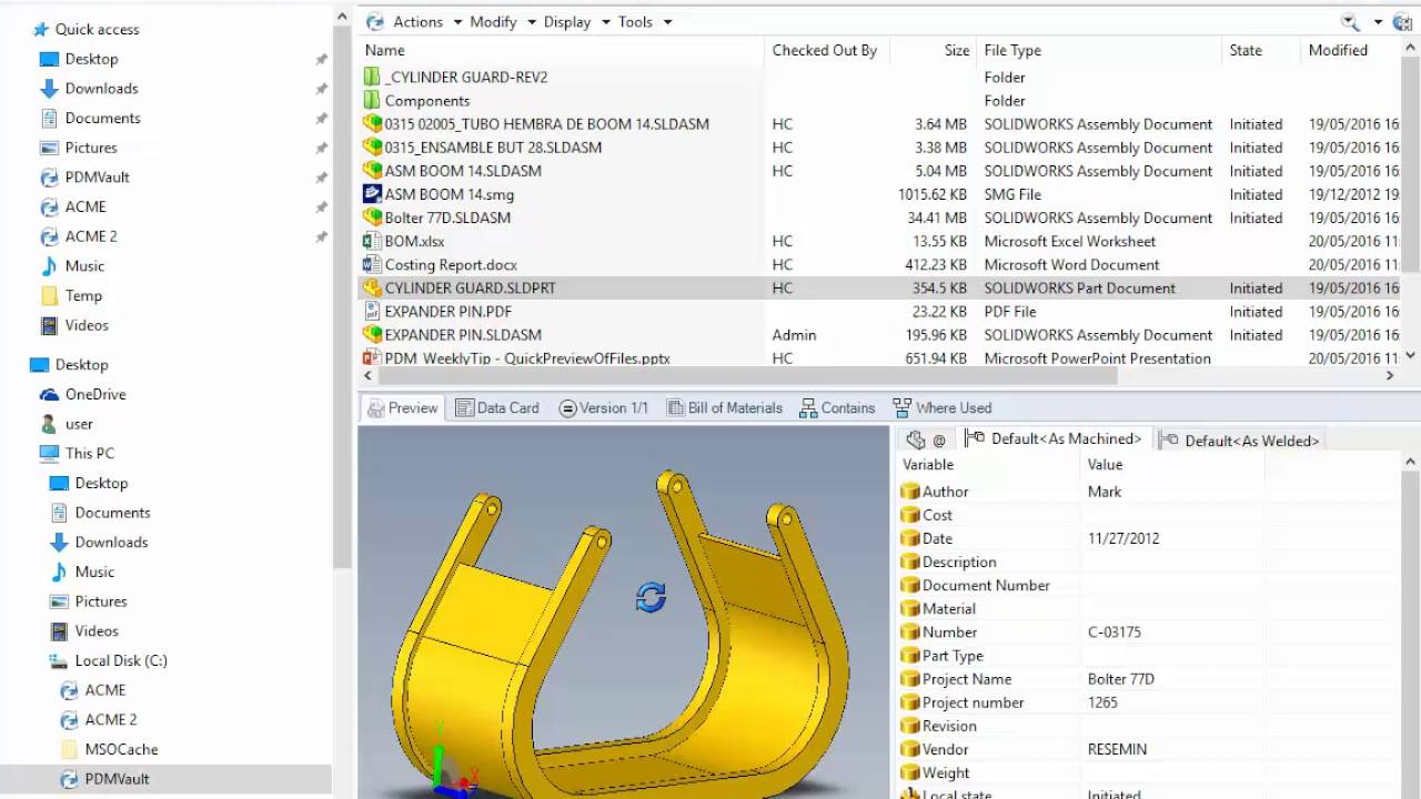 PDM 003: Quickly Preview Files
