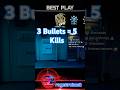3 BULLETS 5 KILLS ☠️ #BO7