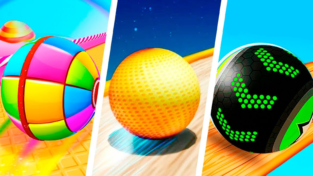 Going Balls VS Candy Land Ball Run VS Rolling Ball | MAX Level Balls SpeedRun Gameplay