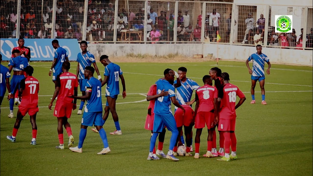 BRIKAMA UNITED 5 - 4 DUTCH LIONS GAME DAY (1) ONE  GFF MEN FIRST DIVISION 2025/26