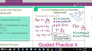 PC 1 8a Inverses