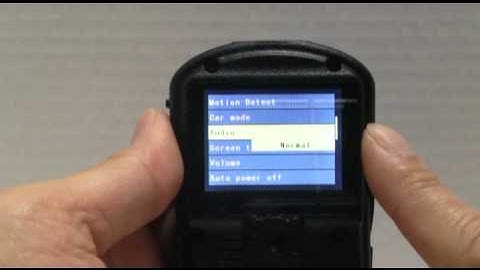 Wolfcom Training Video Part 2 Menu and Settings