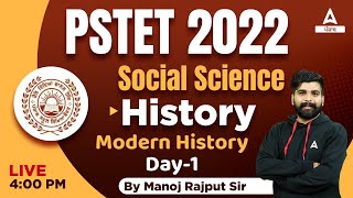 Modern History #1 | History Classes For Punjab PSTET 2022 | By Manoj Sir