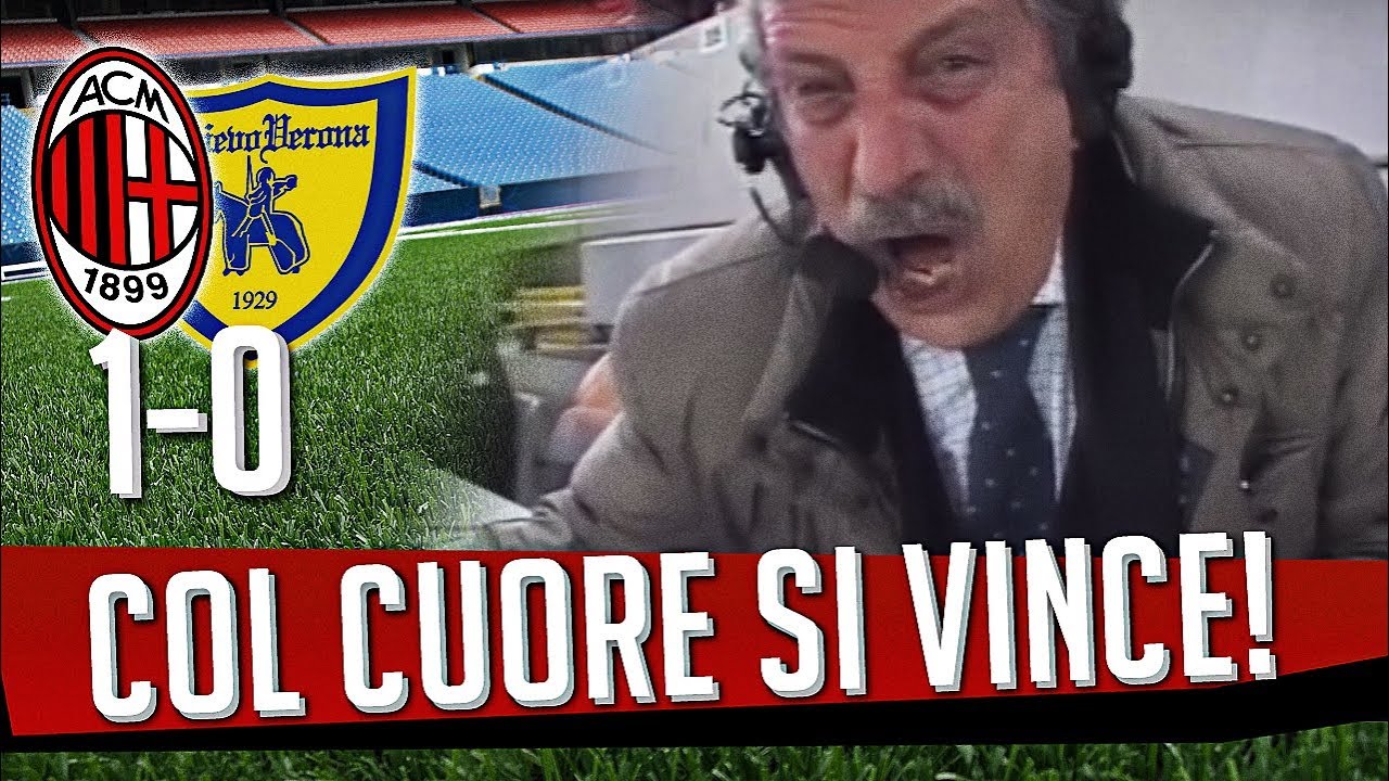 Direttastadio 7Gold - (MILAN CHIEVO 1-0) COL CUORE SI VINCE!