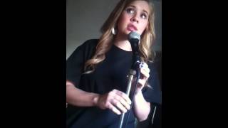 16 Year Old Amanda Padilla Sings national Anthem