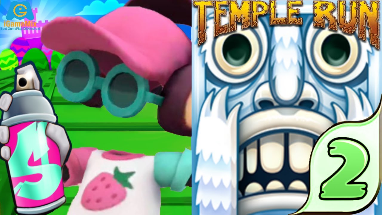 iGameMix🏛Guy Dangerous Golden Guy 2023 Temple Run 2🆚 Frutti Edinburgh Subway Surfers👏KidGame