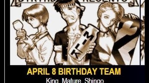 The King of Fighters 98 - (Arcade) - SECRET TEAM: April 8th Birthday Team