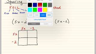 Full Squaring a Binomial News