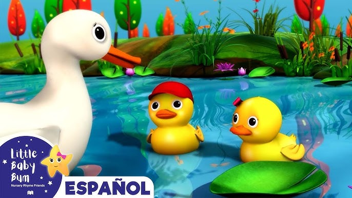 Patos de goma en la piscina con Colores para ninos con Canciones infantiles  con bano 