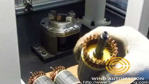 4 Starter armature hairpin expansion machine  WIND WTS Wind Automation