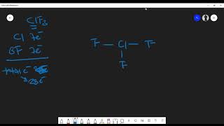 How To Draw The Lewis Structure of ClF3