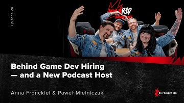 AnsweRED Podcast Episode 24 | Behind Game Dev Hiring — and a New Podcast Host