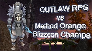 [Outlaw RPS] Vs. Method Orange 2018 Blizzcon Champs | SHADOWLANDS 9.1.5 PVP