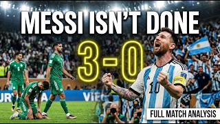 Messi Magic! Argentina Cruise Past Algeria 3-0 | Tactical Breakdown | World Cup 2026