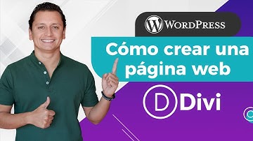 🏅 Tutorial Divi en Español: Como Crear una Página Web en WordPress