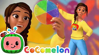 JJ Appleberry Colors Song || ♛ 👑🎀🩰 | 💝🌸🌺🌸| Moonbug Kids - Girl Power!