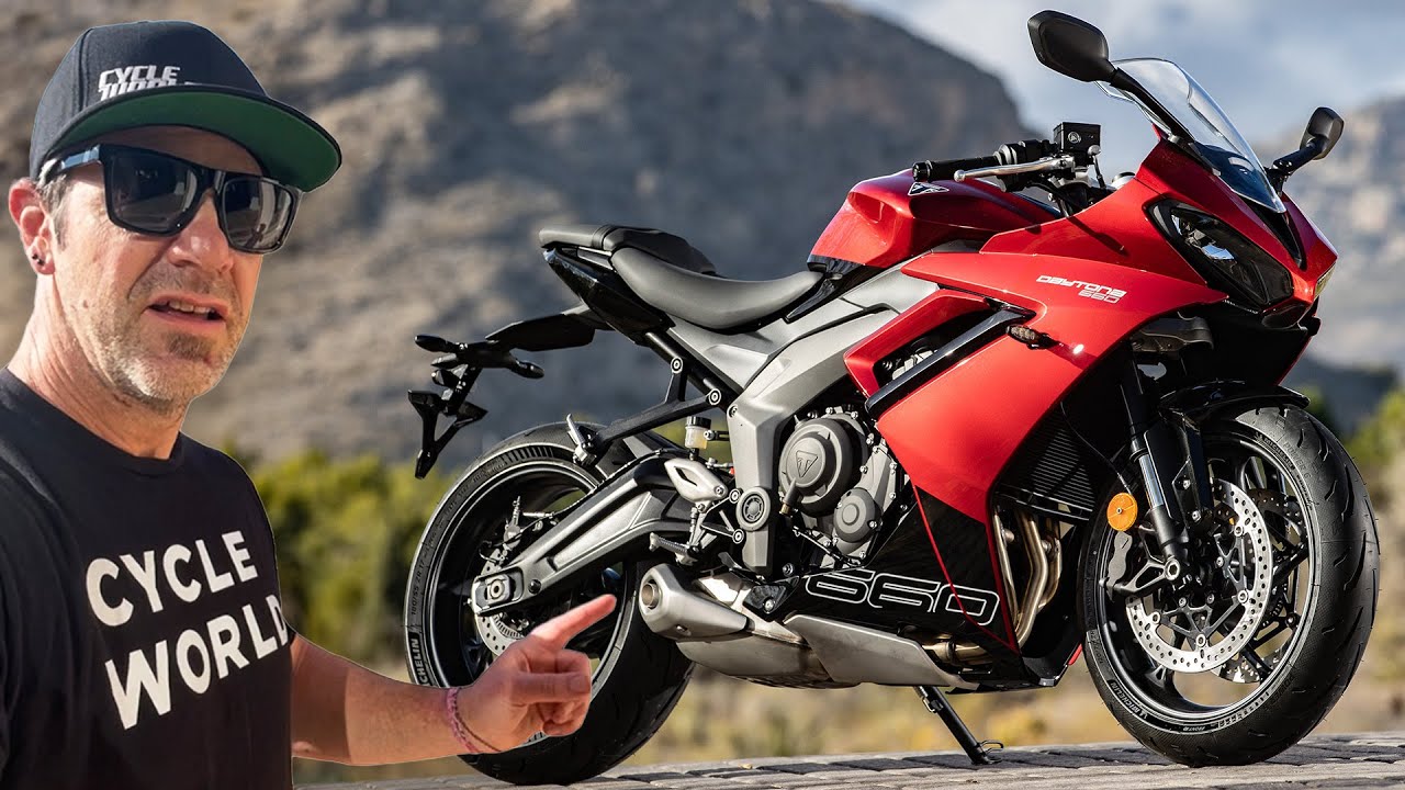 Is The Daytona 660 Sportbike Worthy Of The Daytona Name? - YouTube