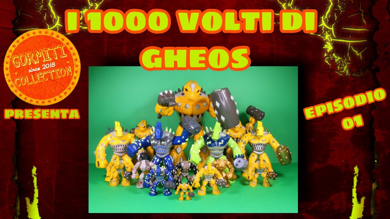 GORMITI COLLECTION Presenta: I 1000 volti di GHEOS, Signore della Potenza - Giochi Preziosi GIG