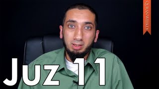 Those Who Insult Allah Juz 11 - Nouman Ali Khan