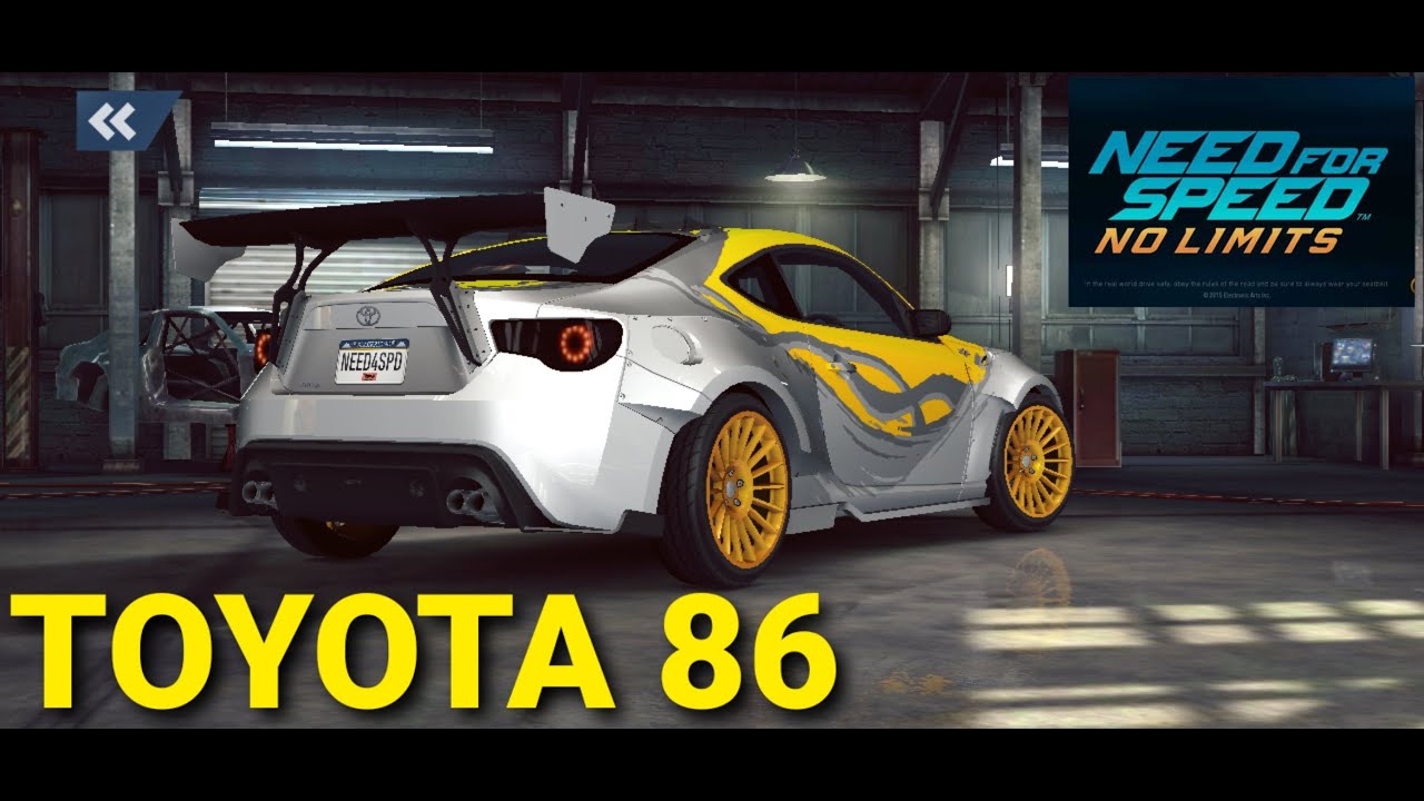 Need For Speed no limit. Toyota 86 Android Version gameplay. - YouTube