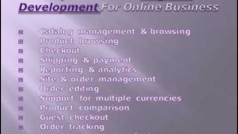 Magento E-Commerce Website Development