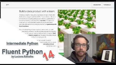 Intermediate Python, Fluent Python, 14