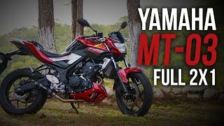 Super Yamaha MT-03 com Full Jeskap - Dinamômetro + Pista + TopSpeed