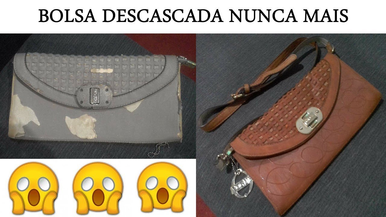 nao jogue fora bolsa descascando nunca mais youtube bags crossbody how to wear