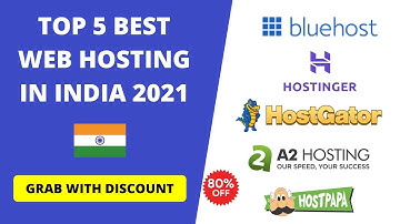 Top 5 Best Web Hosting in India (January 2022) 🔥 | Best Hosting For Wordpress, eCommerce
