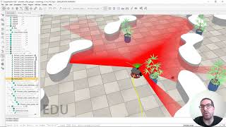 Demonstration of VFH+ Plugin | CoppeliaSim (V-REP)