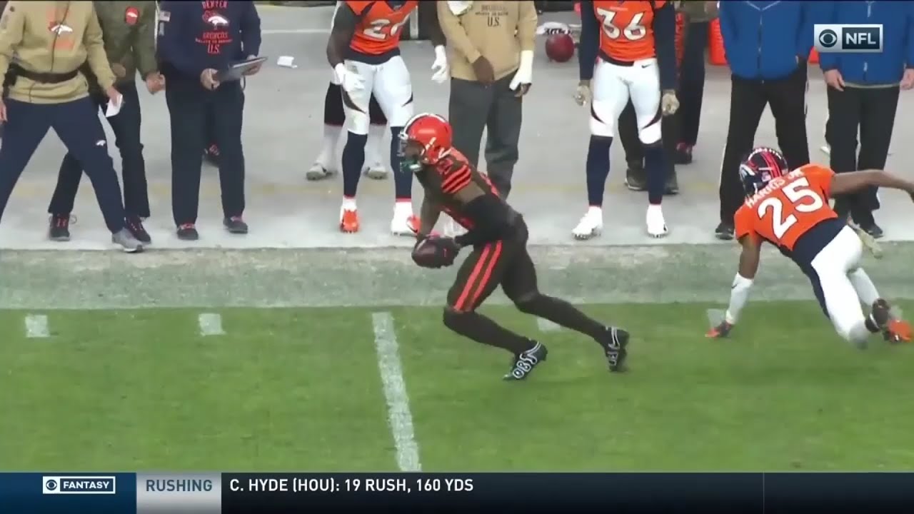 Odell Beckham vs Chris Harris (2019) | WR vs CB Matchup