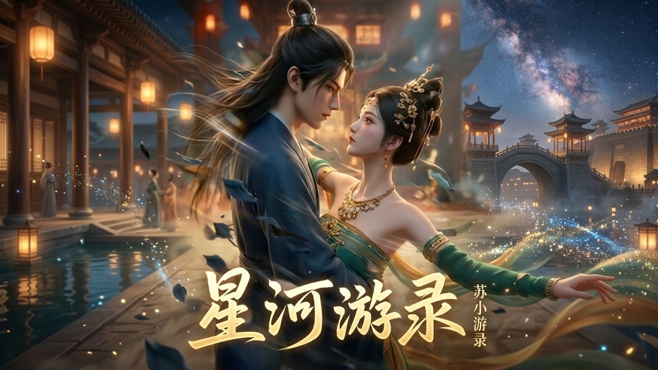 【完整版】🔥最新AI短剧《苏小游之星河遨游录》（10集）#drama #AI短剧 #短剧 #爱情 #甜宠 #古装 #逆袭  #修仙 #玄幻 #听花短剧