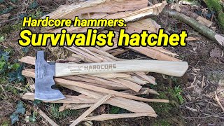 Hardcore hammers survivalist hatchet