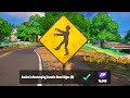 Assist in Destroying Zombie Road Signs (All Locations) - Fortnitemares Quests