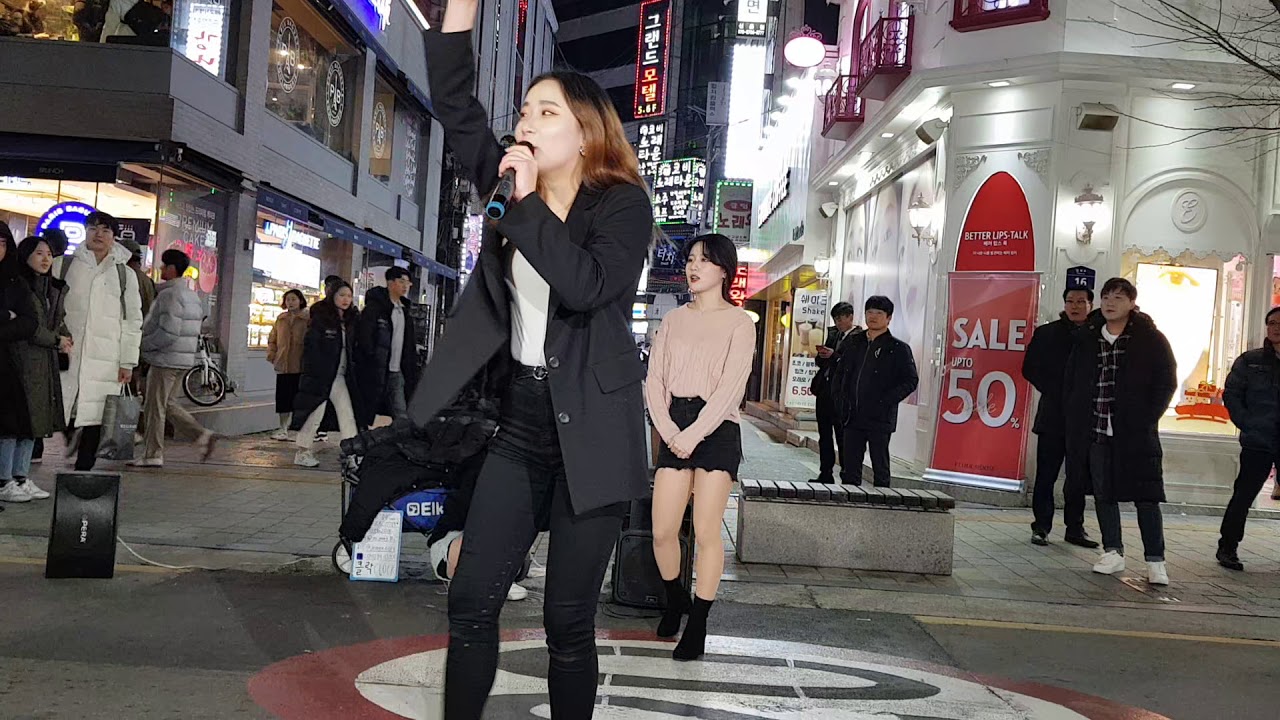 2019년12월14일클락팀 신촌버스킹(2)