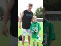 Cooper DeJean got to meet his biggest fan #shorts