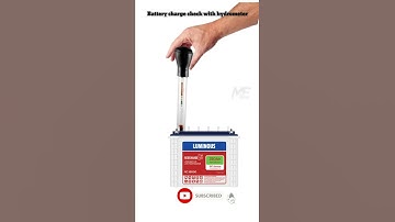 #shorts 3D video Hydrometer se battery charge check kaise kare