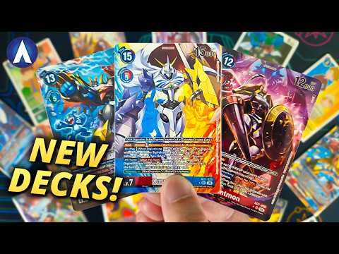 BEST NEW DECKS!!! AD01 Advanced Booster Digimon Generation 2026! | Digimon  Card Game & TCG - YouTube