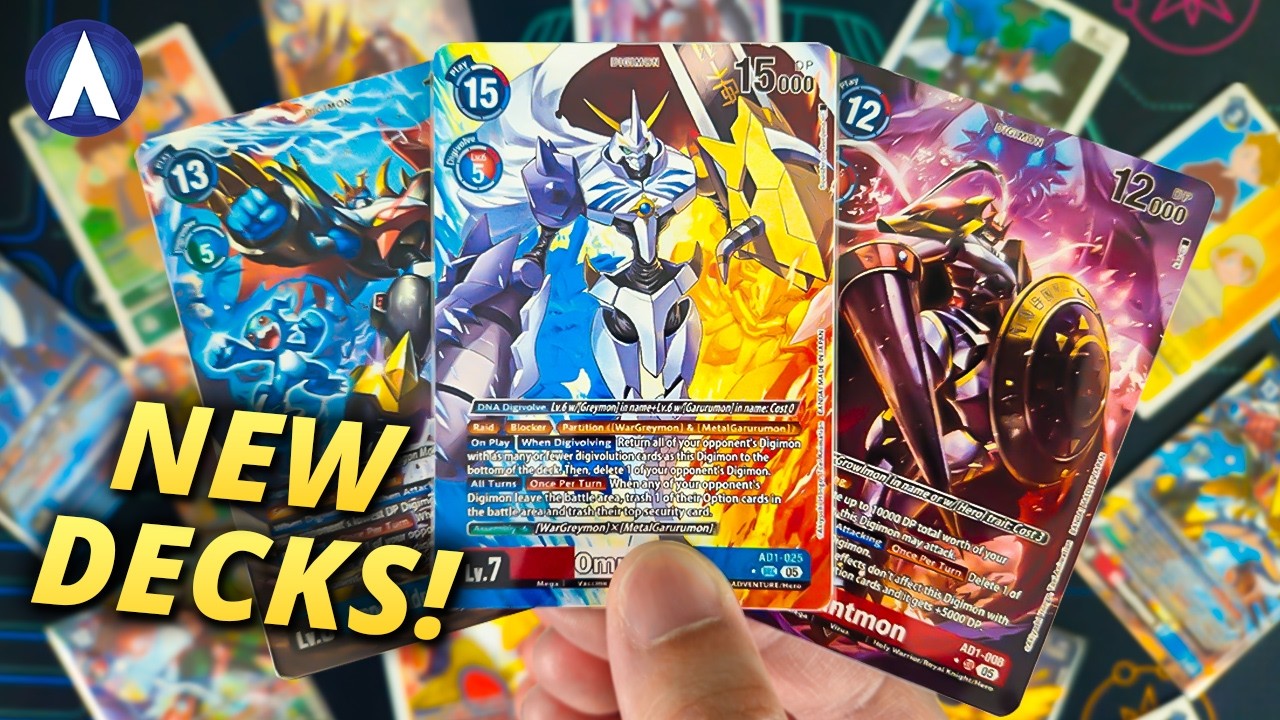 BEST NEW DECKS!!! AD01 Advanced Booster Digimon Generation 2026